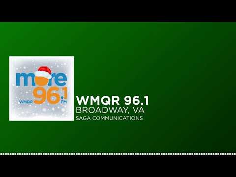 WMQR Broadway, VA "More 96.1" Legal ID [Christmas Music](11/8/24)