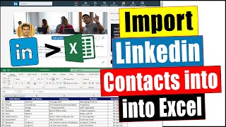Import Linkedin Contacts into Excel