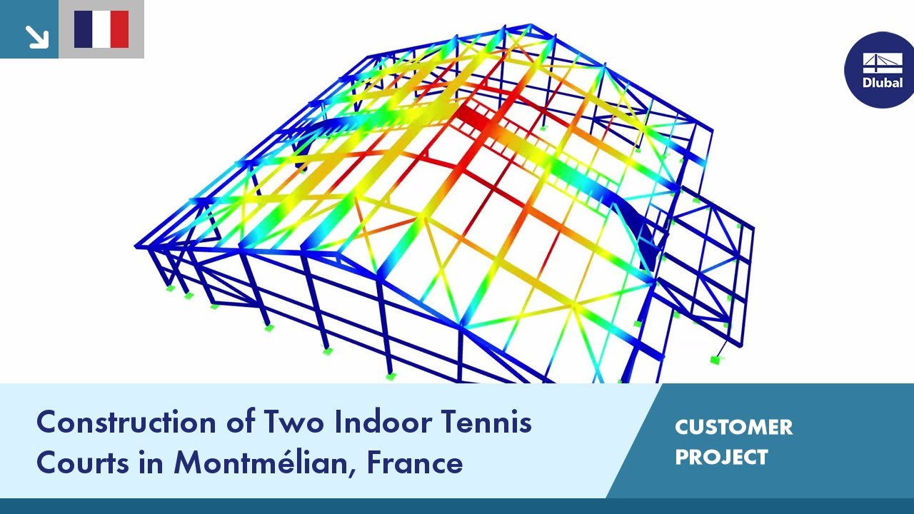 CP 001211 | Construction of Two Indoor Tennis Courts in Montmélian, France