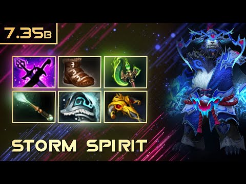 [MIDLANE] TOPSON STORM SPIRIT 7.35b  |  #Dota2 #4K