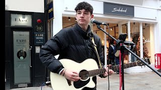 Bob Dylan (Blowin' In The Wind) Performed by new Busker Zalan Kovacs