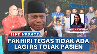 Peringatan Keras Gubernur Papua, Mathius: Rumah Sakit Dilarang Tolak Pasien Apapun Alasannya!