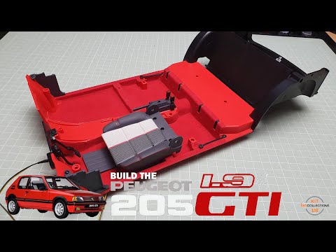 Build the Peugeot 205 1.9 GTI - Parts 49,50,51 and 52 - Pedals, Trunk Boot and Front Seat