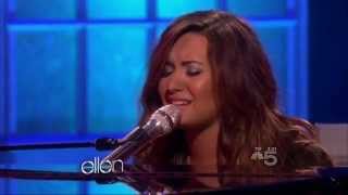 Demi Lovato - Skyscraper LIVE at Ellen 2011.