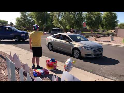 Tyler’s 17th Birthday Parade 2020