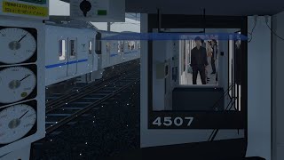 【TRAIN CREW】最近東海路線に乗ったので中間運転台で静岡支社っぽく車掌【館浜電鉄】