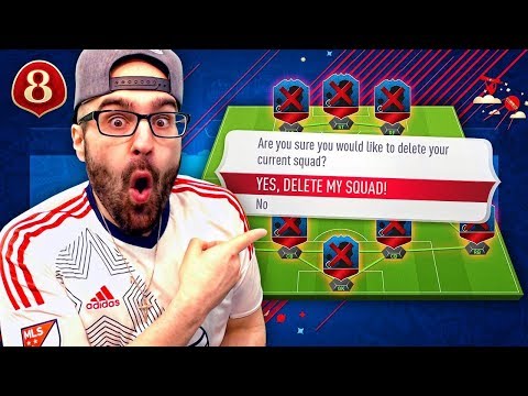OMG RIP! DELETING MY WORLD CUP SQUAD!! - FIFA 18 DRAFT TO GLORY #08