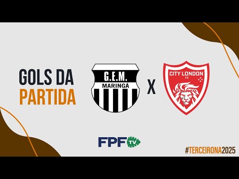 GOLS | GRÊMIO MARINGÁ 3X0 CITY LONDON | TERCEIRONA 2025 - RODADA 6