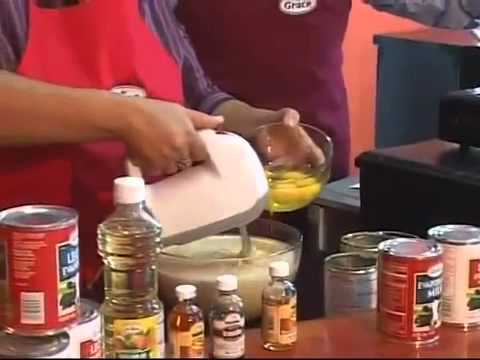 Grace and You Cooking Show Flan With Grace Coconut Milk Topping avi