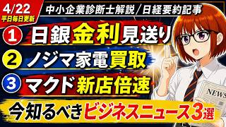 【ニュース】日銀はなぜ金利を上げないのか？中東情勢で日本経済はどうなる？