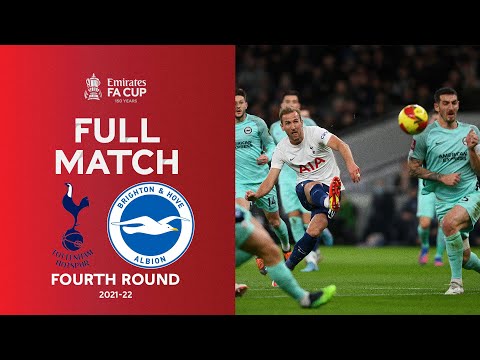 FULL MATCH | Tottenham v Brighton | Emirates FA Cup Fourth Round 21-22
