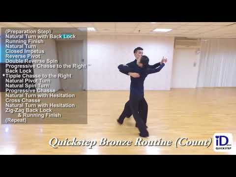 Quickstep Bronze Routine Count