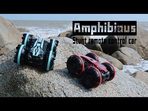 RC Car Amphibious Stunt RC Car Double-sided Drift flip Tumbling Driving Gesture Electric Toys