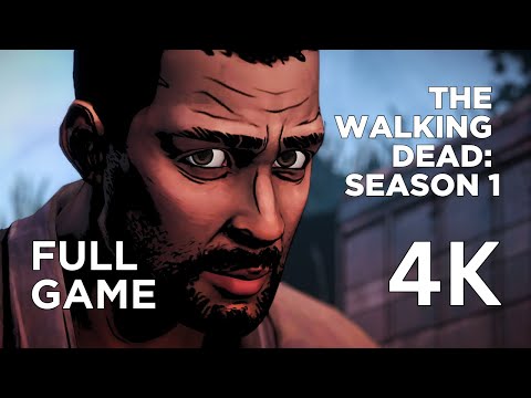 The Walking Dead Season 1: A telltale Game | 4K | No Commentary | Walkthrough | Full Game