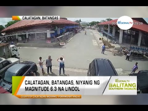 Balitang Southern Tagalog: Earthquake Alert