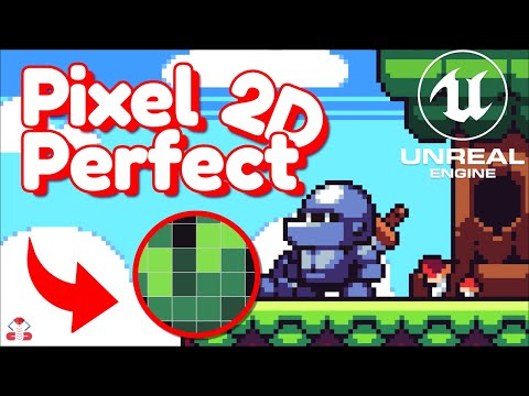 How to make PIXEL PERFECT 2D Games with Unreal Engine 5