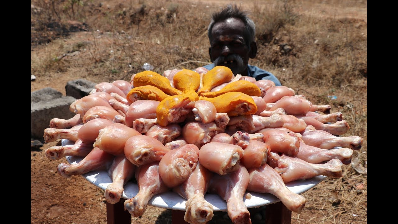 100 CHICKEN LEG PIECE FRY / VILLAGE FOOD FACTORY
