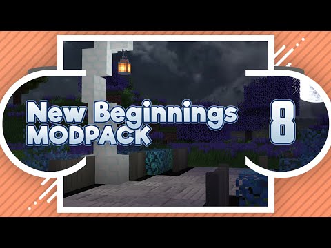 HR: New Beginnings Modpack // Part 8 // Nether Roof Hub, Shop District Roads, and Other Misc Items