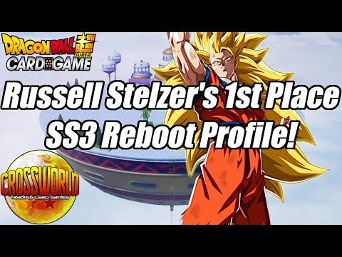 Russell Stelzer's 1st Place SS3 Reboot Deck Profile - Store Champ - Dragon Ball Super Card Game
