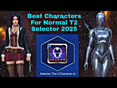 Best Characters For Normal T2 Selector 2025 - Marvel Future Fight