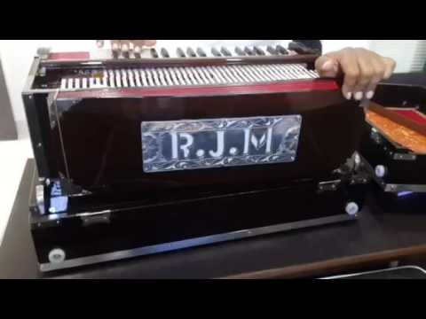 9 Scale 3 Line Portable Harmonium With Coupler