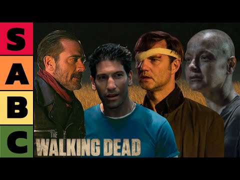 BRUTALLY Ranking Every Walking Dead Villain!