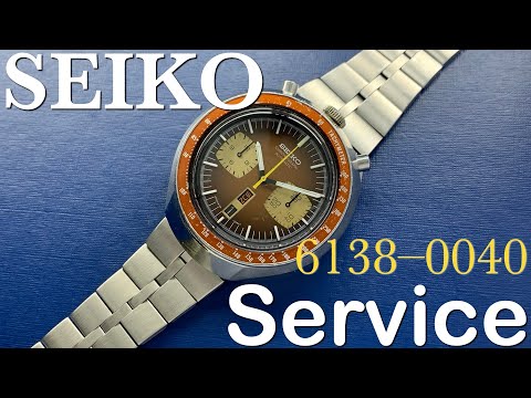 For D.T. -- Seiko 6138-0040 Brown Bullhead Service and Restoration