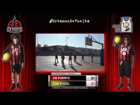 Videoresumen Alevín B Cb Puerto Sagunto - Ceb Puzol (LIGA 20-21)