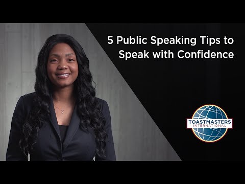 5 Public Speaking Tips to Speak with Confidence