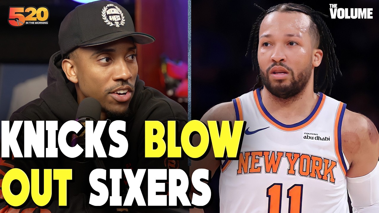 Jeff Teague REACTS to Knicks DOMINATING 76ers in Game 1: Knicks now East FAVORITES? | Club 520