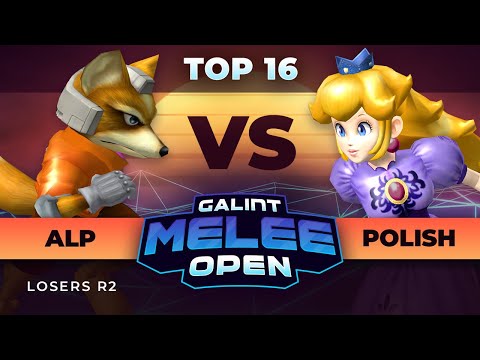 Polish (Peach) Vs. ALP (Fox)  - Top 16 LR2 - Galint Melee Open: Summer 2021