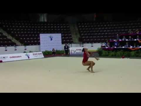 Maria Kitkarska - Hoop Qualification - Senior Pan Am Gymnastics Championships - August 20