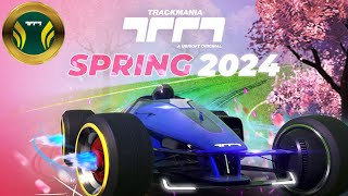 Trackmania Spring 2024 - Toutes les Médailles Auteur par Maxyoo28