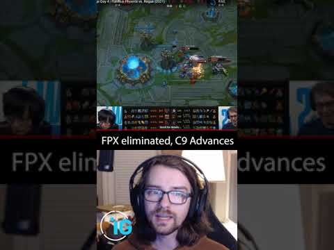 FPX ELIMINATED FROM WORLDS 2021, C9 ADVANCES!