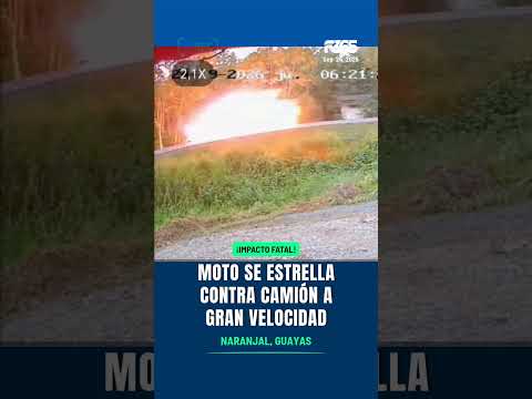 Tragedia en Naranjal: fatal choque en vía a Guayas