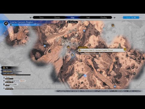How To Get To Activation Intel 6: Ancient Capital Tower (Cosmo Canyon) Final Fantasy 7 Rebirth