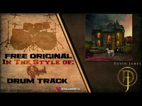 Opeth Styled Free Original Drum Track - 88 BPM (FREE WAV & MIDI DOWNLOAD)