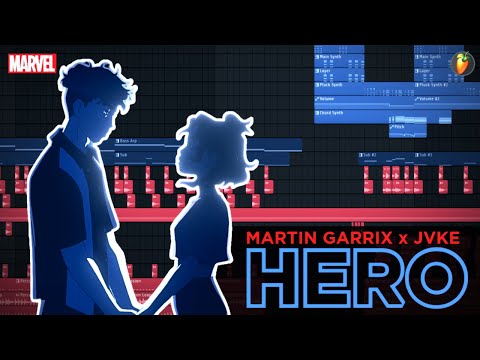 Martin Garrix x JVKE - Hero (Worlds Remake) | FL Studio 20