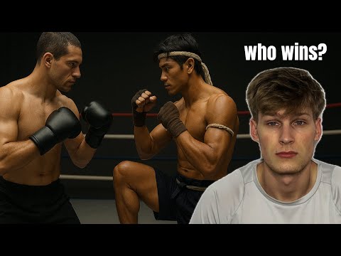 Muay Thai vs Kickboxing FIGHT