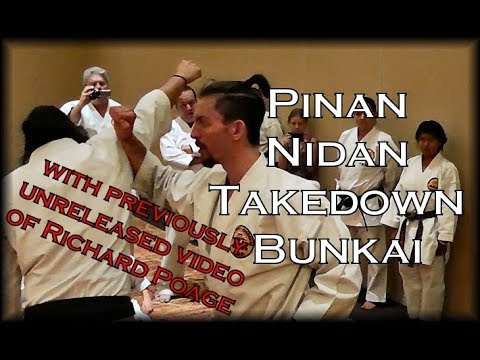 Waza Wednesday 7/11/18 - Pinan Nidan Oyo Bunkai from the 2015 Cal-South Martial Arts Camp