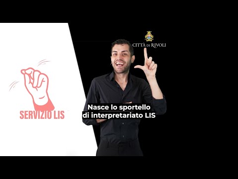 Rivoli attiva il nuovo Servizio di Interpretariato LIS – Un passo in più per l’inclusione