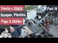 Trinity S Honda TRX250EX Build Continues New Parts More Progress Getting Closer Part IV