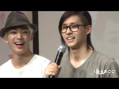 120318 Sing Sing Sandeul Day  B1A4 CNU 신우 [FANCAM ILUVWOO]