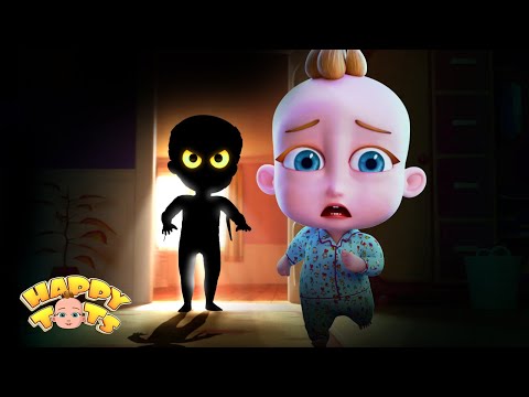 Monster In The Dark + More Nursery Rhymes & Kids Songs | Happy Tots