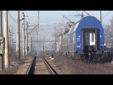 Tren R5605 Iasi - Suceava Nord intra in Dolhasca cu EA170 - 15.01.2020