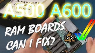 Amiga 500 & 600 RAM Boards - Can I fix? (Corrosion ahoy)