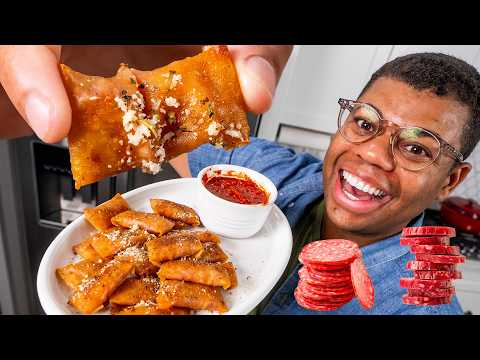 Recreating Totino's Pizza Rolls At Home 🍕 | Problem Solved