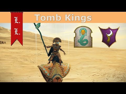 Warhammer II Total War - Online Battle - Tomb Kings vs Dark Elves  (31)