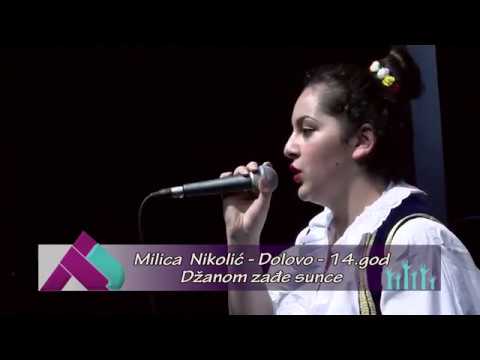 Milica Nikolić - Džanum zađe sunce (Glas anđela 2017)