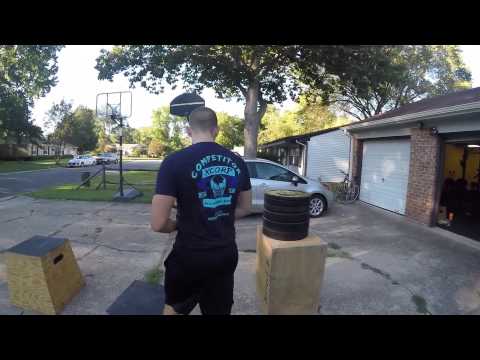 Retro Intensity - Weir 45.75 Inch Shin Hop to Box Jump